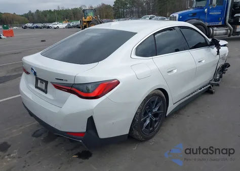 2024 BMW I4 Gran Coupe Edrive35 z USA, uszkodzony, nr VIN WBY43AW01RFS99996